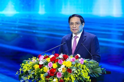 Thủ tướng Phạm Minh Chính dự Lễ công bố sản phẩm đạt Thương hiệu quốc gia Việt Nam năm 2022