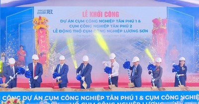 Khởi công xây dựng 3 cụm công nghiệp tại tỉnh Thái Nguyên