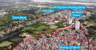 Đường sẽ mở theo quy hoạch ở phường Cổ Nhuế 2, Bắc Từ Liêm, Hà Nội (phần 5)