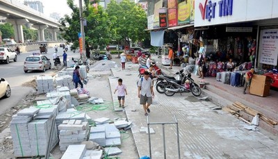 Hà Nội: Xử lý nhiều trường hợp vi phạm đào đường, vỉa hè