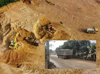Phú Thọ: Người dân khổ sở vì tình trạng khai thác đất tại công viên Vĩnh Hằng