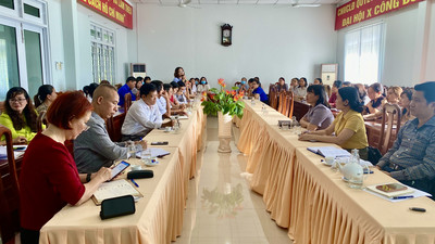 Hội LHPN tỉnh Khánh Hòa tổ chức Hội thảo "Dự án thu gom, xử lý, tái chế rác thải nhựa đại dương"