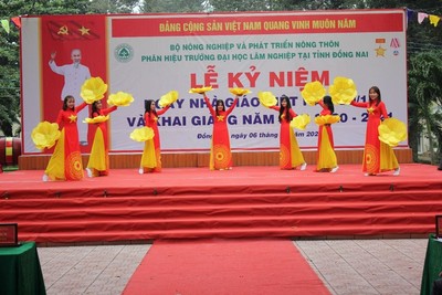 Đồng Nai tổ chức nhiều hoạt động hướng đến Ngày Nhà giáo Việt Nam 20/11