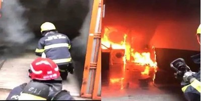 Hà Nội: Giải cứu 3 người trong ngôi nhà 5 tầng bị cháy lớn ở Cầu Giấy