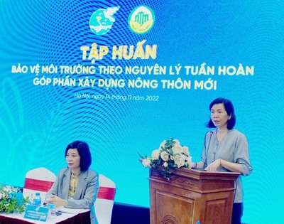 Hội LHPN Việt Nam tập huấn về bảo vệ môi trường cho cán bộ chuyên trách