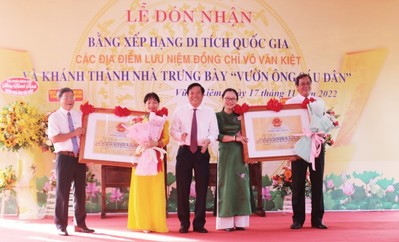 Vĩnh Long: Xếp hạng Di tích Quốc gia các địa điểm lưu niệm đồng chí Võ Văn Kiệt