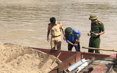 Biên Hòa (Đồng Nai): Xử phạt 40 triệu đồng một trường hợp khai thác cát trái phép