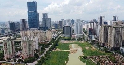 Đề nghị Hà Nội chỉ đạo dứt điểm dự án Công viên Hồ điều hoà Nam Trung Yên