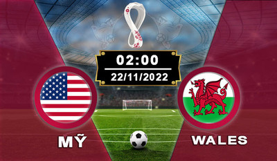 Kết quả bóng đá Mỹ vs Xứ Wales World Cup 2022: Chia điểm cho 2 đội