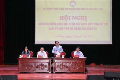 Bắc Ninh: Giải đáp kiến nghị của cử tri về ô nhiễm môi trường tại làng nghề Mẫn Xá