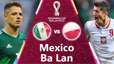 Link xem trực tiếp bóng đá Mexico vs Ba Lan, 23h hôm nay 22/11