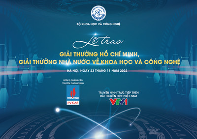Lễ trao Giải thưởng Hồ Chí Minh được truyền hình trực tiếp trên VTV1 ngày 23/11