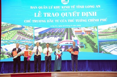 Saigontel nhận quyết định đầu tư khu công nghiệp Tân Tập, Long An
