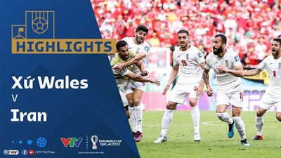 [Video] Highlights bóng đá xứ Wales vs Iran (0-2) VTV World Cup 2022