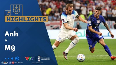[Video] Highlights bóng đá World Cup 2022 Anh vs Mỹ (0-0): Anh bị cầm hòa