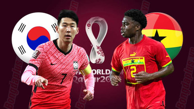 VTV2 Trực tiếp bóng đá Hàn Quốc vs Ghana 20h hôm nay 28/11 World Cup 2022