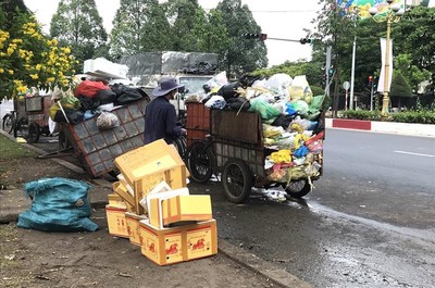 Đồng Nai: Nhiều phương tiện vận chuyển, thu gom rác không đạt chuẩn