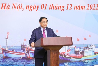 Thủ tướng Chính phủ Phạm Minh Chính chủ trì Hội nghị chống khai thác hải sản bất hợp pháp