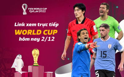 Link xem trực tiếp World Cup 2022 hôm nay 2/12 trên VTV5, VTV2, VTV Cần Thơ