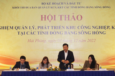 Hội thảo về kinh nghiệm phát triển Khu công nghiệp tại các tỉnh Đồng bằng sông Hồng