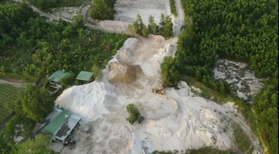 Cần xử lý nghiêm việc khai thác khoáng sản trái phép tại Hàm Tân - Bình Thuận