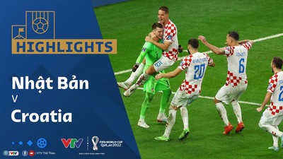 [Video] Highlights bóng đá VTV World Cup 2022 Nhật Bản vs Croatia (1-1)