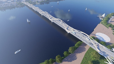 Hà Nội đầu tư 3.400 tỷ đồng xây cầu Vân Phúc vượt sông Hồng