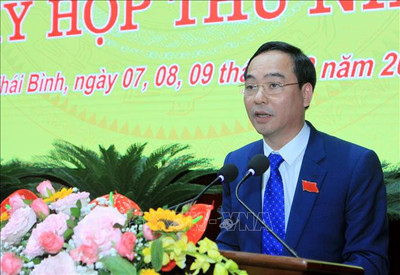 Bí thư Huyện ủy Kiến Xương giữ chức Phó Chủ tịch HĐND tỉnh Thái Bình