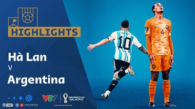 [Video] Highlights bóng đá VTV World Cup 2022 Hà Lan vs Argentina (2-2)