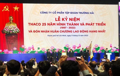 Chủ tịch nước Nguyễn Xuân Phúc dự Lễ kỷ niệm “THACO 25 năm hình thành và phát triển”