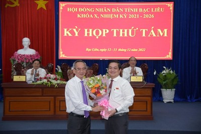 Ông Huỳnh Chí Nguyện giữ chức Phó Chủ tịch UBND tỉnh Bạc Liêu