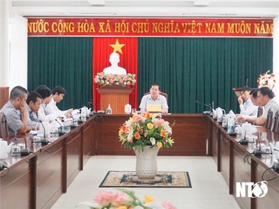 Ninh Thuận kết luận về đề xuất mở rộng Cụm công nghiệp Tháp Chàm
