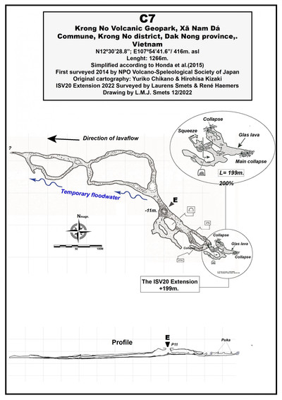 Hệ thống hang động núi lửa Krông Nô – Đắk Nông xác lập kỷ lục mới