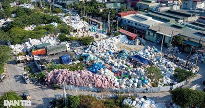 Cận cảnh đại công trường xay rác, người dân quanh năm "ăn nhựa, uống nilon"