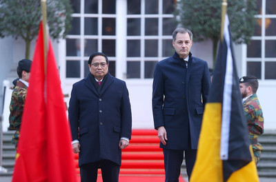 Thủ tướng Phạm Minh Chính thăm chính thức Vương quốc Bỉ