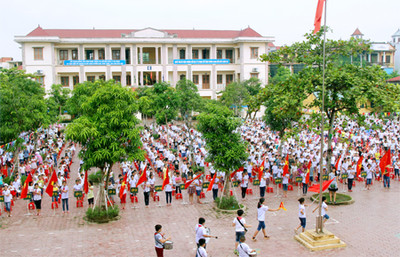 Ninh Bình: Xây dựng trường học Xanh, Sạch, Đẹp, An toàn, Hạnh phúc