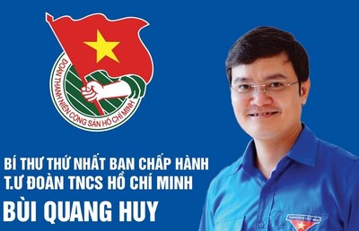 Ông Bùi Quang Huy tái đắc cử Bí thư thứ nhất Trung ương Đoàn khóa XII, nhiệm kỳ 2022-2027