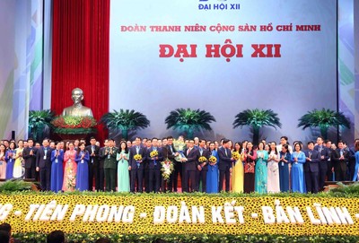 Bế mạc Đại hội Đoàn Thanh niên Cộng sản Hồ Chí Minh lần thứ XII