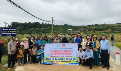 Đắk Nông: Trao tặng cầu dân sinh cho người dân