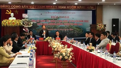 Quận Đồ Sơn tổ chức Hội nghị tổng kết công tác QLNN về du lịch năm 2022, triển khai nhiệm vụ 2023
