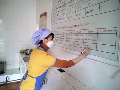 Bảo đảm an toàn vệ sinh thực phẩm tại cơ sở giáo dục mầm non ở Việt Trì