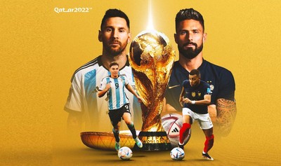 Link xem trực tiếp bóng đá Argentina vs Pháp 22h hôm nay 18/12 trên VTV2, VTV Go