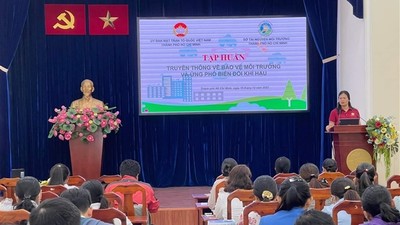 TP.Hồ Chí Minh tập huấn về truyền thông bảo vệ môi trường và ứng phó với biến đổi khí hậu
