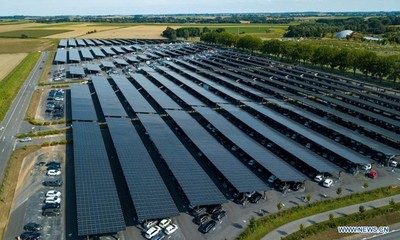 Bỉ: Xây dựng bãi đỗ xe năng lượng mặt trời lớn nhất thế giới
