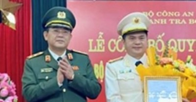Thượng tá Phan Văn Bé được bổ nhiệm Phó Chánh Thanh tra Bộ Công an