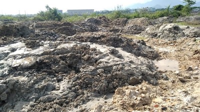 Đà Nẵng: Chủ tịch quận Liên Chiểu chỉ đạo xử lý nghiêm vụ đổ chất bùn thải sai quy định