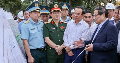 Thủ tướng Phạm Minh Chính dự lễ khởi công Nhà ga T3 sân bay Tân Sơn Nhất