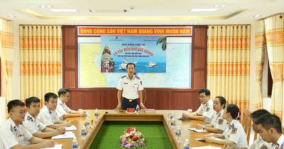 Bộ Tư lệnh Vùng Cảnh sát biển 4 tổ chức phát động Cuộc thi “Em yêu biển, đảo quê hương”