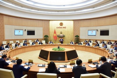 Thủ tướng Chính phủ Phạm Minh Chính chủ trì Phiên họp Chính phủ xây dựng pháp luật tháng 12/2022
