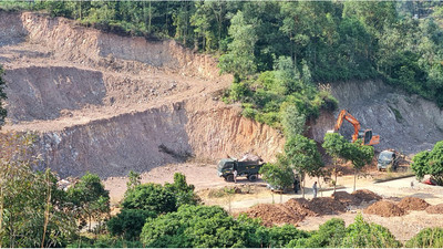 Xử phạt vi phạm liên quan đến vụ san gạt đất trái phép ở Yên Dũng, Bắc Giang